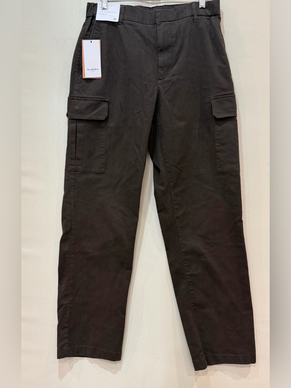Goodfellow & Co Brown Men's Cargo Pants - Straight Leg